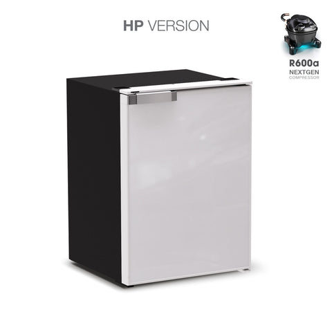 Ⓜ️🔵🔵🔵 Vitrifrigo C39i CHR HP - Frigo-Freezer, Porta singola, 39 Litri, Grigio, Luce LED, Vent Position, A x L x P 54.7x39x39.7 cm