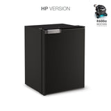 Ⓜ️🔵🔵🔵 Vitrifrigo C42L CHR HP - Frigo-Freezer, Porta singola, 42 Litri, Nero, Luce LED, Vent Position, A x L x P 53.2x38x38.4 cm