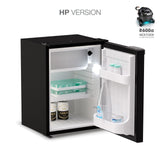 Ⓜ️🔵🔵🔵 Vitrifrigo C42L CHR HP - Frigo-Freezer, Porta singola, 42 Litri, Nero, Luce LED, Vent Position, A x L x P 53.2x38x38.4 cm