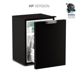 Ⓜ️🔵🔵🔵 Vitrifrigo C42DWL CHR HP - Frigo-Freezer, A cassetto, 42 Litri, Nero, Luce LED, A x L x P 53.2x38x38.4 cm