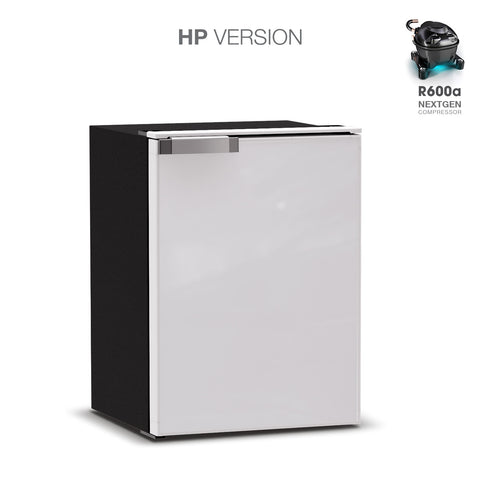 Ⓜ️🔵🔵🔵 Vitrifrigo C42L CHR HP - Frigo-Freezer, Porta singola, 42 Litri, Grigio, Luce LED, Vent Position, A x L x P 53.2x38x38.4 cm