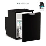 Ⓜ️🔵🔵🔵 Vitrifrigo C51DWi CHR HP - Frigo-Freezer, A cassetto, 51 Litri, Nero, Serie CHROMELOCK, Luce LED, A x L x P 53.2x38x51.4 cm