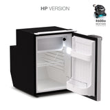 Ⓜ️🔵🔵🔵 Vitrifrigo C51i CHR HP - Frigo-Freezer, Porta singola, 51 Litri, Grigio, Luce LED, Vent Position, A x L x P 53.2x38x51.4 cm