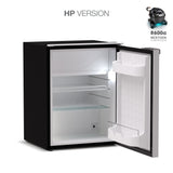 Ⓜ️🔵🔵🔵 Vitrifrigo C60i CHR HP - Frigo-Freezer, Porta singola, 60 Litri, Grigio, Vent Position, AxLxP 62.2x47x45.7 cm