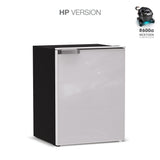 Ⓜ️🔵🔵🔵 Vitrifrigo C60i CHR HP - Frigo-Freezer, Porta singola, 60 Litri, Grigio, Vent Position, AxLxP 62.2x47x45.7 cm