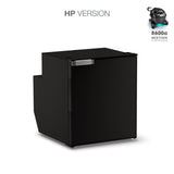 Ⓜ️🔵🔵🔵 Vitrifrigo C62i CHR HP - Frigo-Freezer, Porta singola, 62 Litri, Nero, Vent Position, A x L x P 53x45x54,2 cm