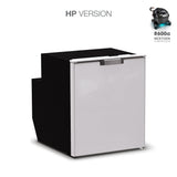 Ⓜ️🔵🔵🔵 Vitrifrigo C62DWi CHR HP - Frigo-Freezer, A cassetto, 62 Litri, Grigio, Serie CHROMELOCK, Luce LED, AxLxP 53x45x54.2 cm