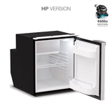 Ⓜ️🔵🔵🔵 Vitrifrigo C62i CHR HP - Frigo-Freezer, Porta singola, 62 Litri, Grigio, Vent Position, A x L x P 53x45x54,2 cm