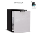 Ⓜ️🔵🔵🔵 Vitrifrigo C75DWL CHR HP - Frigo-Freezer, A cassetto, 75 Litri, Grigio, Serie CHROMELOCK, Luce LED, A x L x P 62.2x47x46 cm