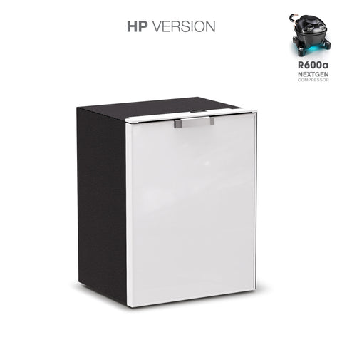Ⓜ️🔵🔵🔵 Vitrifrigo C75DWL CHR HP - Frigo-Freezer, A cassetto, 75 Litri, Grigio, Serie CHROMELOCK, Luce LED, A x L x P 62.2x47x46 cm