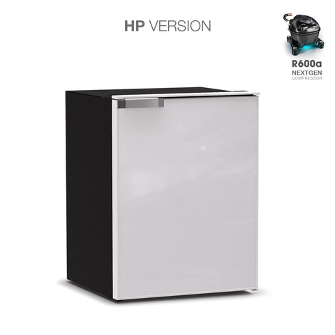 Ⓜ️🔵🔵🔵 Vitrifrigo C75L CHR HP - Frigo-Freezer, Porta singola, 75 Litri, Grigio, Luce LED, Vent Position, A x L x P 62.2x47x46 cm