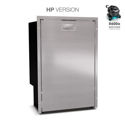 Ⓜ️🔵🔵🔵 Vitrifrigo C85iX OCX2 HP - Frigo-Freezer, Porta singola, 85 Litri, Acciaio Inox, Luce LED, Vent Position, A x L x P 81.8x54.8x46.6 cm