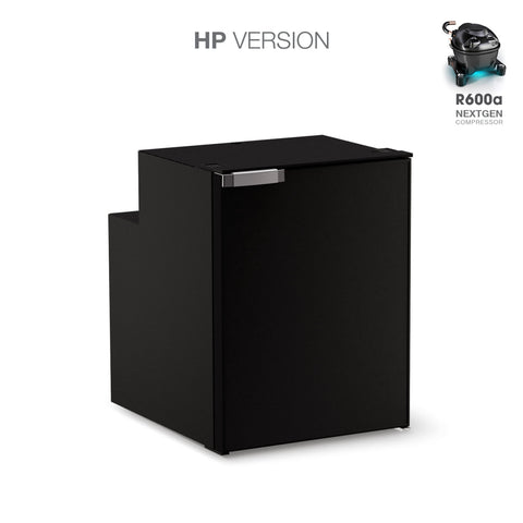 Ⓜ️🔵🔵🔵 Vitrifrigo C90i CHR HP - Frigo-Freezer, Porta singola, 90 Litri, Nero, Luce LED, Vent Position, A x L x P 62.2x47x54.7 cm