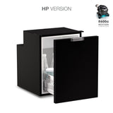 Ⓜ️🔵🔵🔵 Vitrifrigo C90DWi CHR HP - Frigo-Freezer, A cassetto, 90 Litri, Nero, Serie CHROMELOCK, Luce LED, AxLxP 62.2x47x54.7 cm