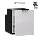 Ⓜ️🔵🔵🔵 Vitrifrigo C90DWi CHR HP - Frigo-Freezer, A cassetto, 90 Litri, Grigio, Serie CHROMELOCK, Luce LED, AxLxP 62.2x47x54.7 cm