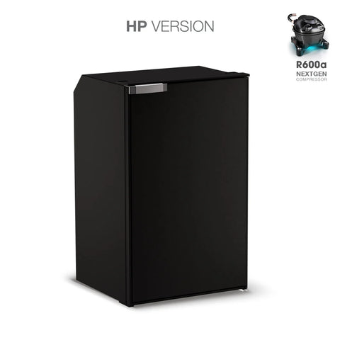Ⓜ️🔵🔵🔵 Vitrifrigo C95L CHR HP - Frigo-Freezer, Porta singola, 95 Litri, Nero, Serie CHROMELOCK, Luce LED, Vent Position, A x L x P 79.2x48.5x47.1 cm