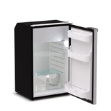 Ⓜ️🔵🔵🔵 Vitrifrigo C95L CHR - Frigo-Freezer, Porta singola, 95 Litri, Grigio, Serie CHROMELOCK, Luce LED, Vent Position, A x L x P 79.2x48.5x47.1 cm