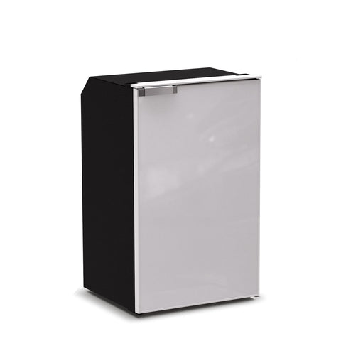 Ⓜ️🔵🔵🔵 Vitrifrigo C95L CHR - Frigo-Freezer, Porta singola, 95 Litri, Grigio, Serie CHROMELOCK, Luce LED, Vent Position, A x L x P 79.2x48.5x47.1 cm