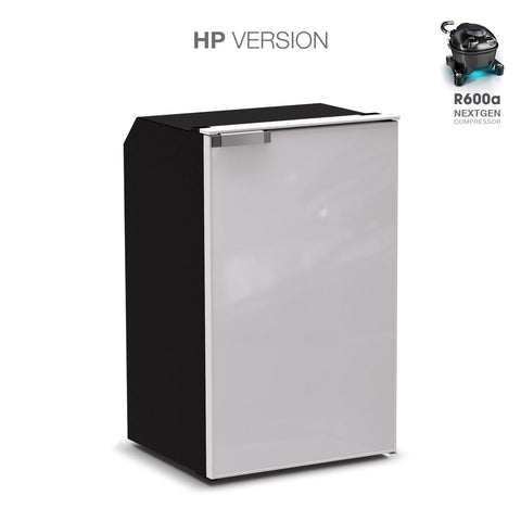 Ⓜ️🔵🔵🔵 Vitrifrigo C95L CHR HP - Frigo-Freezer, Porta singola, 95 Litri, Grigio, Serie CHROMELOCK, Luce LED, Vent Position, A x L x P 79.2x48.5x47.1 cm