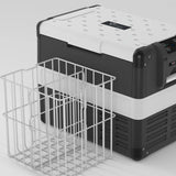 Ⓜ️🔵🔵🔵 Vitrifrigo VF65P - Frigo-Freezer portatile, 65 litri, Serie VFREE, Termostato Digitale, Doppio Scomparto, Cestello estraibile e divisibile, Luce LED interna, A x L x P 56x71x45.5 cm, Nuova Classe C