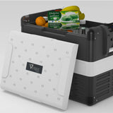 Ⓜ️🔵🔵🔵 Vitrifrigo VF35P - Frigo-Freezer Portatile, 35 Litri, Serie VFREE, Cestello estraibile e divisibile, Termostato LED, Luce LED interna, A x L x P 49x68x41 cm, Nuova Classe D