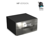 Ⓜ️🔵🔵🔵 Vitrifrigo D20A HP - Frigo-Freezer, Apertura a cassetto, Sport Grey, 20 Litri, Serie COMPACT DRAWER, Termostato Digitale, A x L x P 25x44x58.1 cm