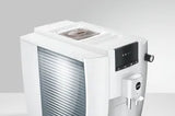 Ⓜ️🔵🔵🔵 JURA E4 Piano White - Macchina da caffè espresso COMPLETAMENTE AUTOMATICA, colore Piano White, 5 Bevande