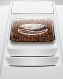 Ⓜ️🔵🔵🔵 JURA E4 Piano White - Macchina da caffè espresso COMPLETAMENTE AUTOMATICA, colore Piano White, 5 Bevande