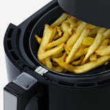 Ⓜ️🔵🔵🔵 H.Koenig FRY820 - Friggitrice ad aria SENZA OLIO, con GRANDE POTENZA E CAPIENZA! 5,5 litri, regolabile da 80°C a 200°C, touch screen, cestello rimovibile, LAVABILE IN LAVASTOVIGLIE