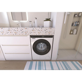Ⓜ️🔵🔵🔵 Candy CW50-BP12307U1-S ProWash 700 Mini - Lavatrice MINI, 5 kg, 1200 giri, PICCOLISSIMA! ALTA SOLO 70 CM!, Controllo remoto e contenuti extra (Wi-Fi + Bluetooth), Motore Inverter, Aquastop, 12 programmi, Nuova Classe A