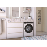 Ⓜ️🔵🔵🔵 Candy CW50-BP12307U1-S ProWash 700 Mini - Lavatrice MINI, 5 kg, 1200 giri, PICCOLISSIMA! ALTA SOLO 70 CM!, Controllo remoto e contenuti extra (Wi-Fi + Bluetooth), Motore Inverter, Aquastop, 12 programmi, Nuova Classe A