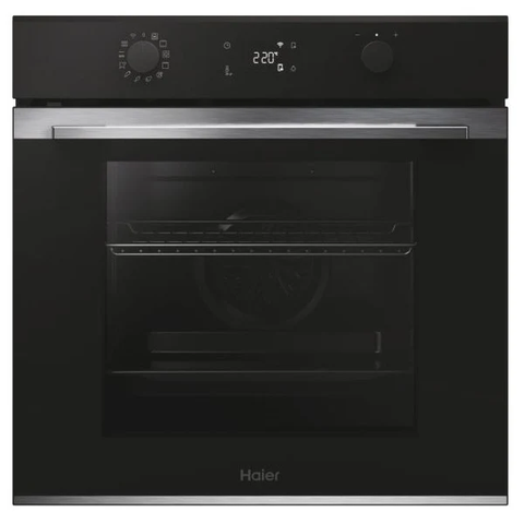 Ⓜ️🔵🔵🔵 Haier H6 ID23B3HTX - [📦🚨Spedizione immediata!🚚💨] Forno da incasso, Multi-level, 78 Litri, Idrolitico, 12 Funzioni, Controllo remoto avanzato e contenuti extra in App (Wi-Fi + BLUETOOTH®), Classe A++, Inox - L x P x A (mm) 595X595X568