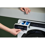 Ⓜ️🔵🔵🔵 Candy CW50-BP12307U1-S ProWash 700 Mini - Lavatrice MINI, 5 kg, 1200 giri, PICCOLISSIMA! ALTA SOLO 70 CM!, Controllo remoto e contenuti extra (Wi-Fi + Bluetooth), Motore Inverter, Aquastop, 12 programmi, Nuova Classe A