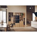 Ⓜ️🔵🔵🔵 Haier H6 ID23B3HTX - [📦🚨Spedizione immediata!🚚💨] Forno da incasso, Multi-level, 78 Litri, Idrolitico, 12 Funzioni, Controllo remoto avanzato e contenuti extra in App (Wi-Fi + BLUETOOTH®), Classe A++, Inox - L x P x A (mm) 595X595X568