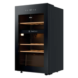 Ⓜ️🔵🔵🔵 Haier HWS32GDG - Cantinetta vino a 2 zone, Wine Bank 50, Serie 5, Libera installazione, 32 bottiglie, Luce LED,  L x P x A (mm) 475x456x850, Classe G
