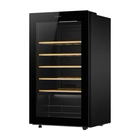Ⓜ️🔵🔵🔵 CANDY CWC034 DiVino (nuovo logo) - [📦🚨Spedizione immediata!🚚💨] Cantinetta vino, 34 bottiglie, 1 zona, libera installazione, 5 ripiani in legno, nera, L x P x A (mm) 475x456x850, connessa con App