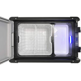 Ⓜ️🔵🔵🔵 Vitrifrigo VF55P - Frigo-Freezer Portatile, 55 Litri, Serie VFREE, Cestello estraibile e divisibile, Termostato LED, Luce LED interna, A x L x P 50x71x45.5 cm, Nuova Classe C