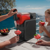 Ⓜ️🔵🔵🔵 H.Koenig SLH800 - Macchina per granite, Slush Machine con 5 modalità (caffè freddo, milkshake, cocktail ghiacciato, vino, granita, alcolici frozen)
