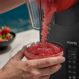 Ⓜ️🔵🔵🔵 H.Koenig SLH800 - Macchina per granite, Slush Machine con 5 modalità (caffè freddo, milkshake, cocktail ghiacciato, vino, granita, alcolici frozen)