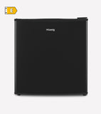 Ⓜ️🔵🔵🔵 H.Koenig FGX470 - Mini frigo COMPATTISSIMO con CELLETTA FREEZER, a posa libera, colore NERO, volume 45 litri, altezza 51 cm, Nuova classe energetica E