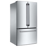 Ⓜ️🔵🔵🔵 MABE INO27JSPFFSSX - Frigorifero FrenchDoor, Originale Americano, Porte bombate, Finitura inox, Maniglie tubolari professionali inox, Profondità 87,5  cm