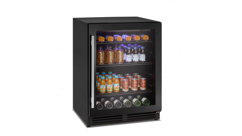 Ⓜ️🔵🔵🔵 MABE IOB150BB - Beverage Center, 51 Bottiglie max, Anta in vetro con cornice, Zoccolo e laterali neri