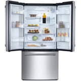 Ⓜ️🔵🔵🔵 MABE INO27JSPFFSSX - Frigorifero FrenchDoor, Originale Americano, Porte bombate, Finitura inox, Maniglie tubolari professionali inox, Profondità 87,5  cm