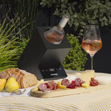 Ⓜ️🔵🔵🔵 H.Koenig LVX26 - [📦🚨Spedizione immediata!🚚💨] Raffreddatore per bottiglia di vino, da tavolo, SEAU À GLACE ELETTRICO, secchiello per vino elettrico