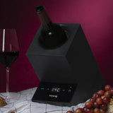 Ⓜ️🔵🔵🔵 H.Koenig LVX26 - [📦🚨Spedizione immediata!🚚💨] Raffreddatore per bottiglia di vino, da tavolo, SEAU À GLACE ELETTRICO, secchiello per vino elettrico