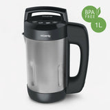 Ⓜ️🔵🔵🔵 H.Koenig MXC20 - Zuppiera elettrica senza BPA, SOUP MAKER, 1 litro, CORPO E LAME IN VERO ACCIAIO INOX