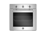 Ⓜ️🔵🔵🔵 BERTAZZONI F605PROGKX - Forno incasso, GAS, 60cm, acciaio inox, 5 funzioni, grill gas, Serie Professional