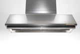 Ⓜ️🔵🔵🔵👌 Alpes SEA/130-2 - Cappa elettronica aspirante a 2 motoaspiratori da 1600 MC/H, acciaio inox, 130cm