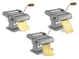 Ⓜ️🔵🔵🔵 Beper MD.500 - Macchina manuale per la pasta, completamente in metallo