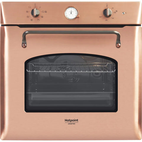 Ⓜ️🔵🔵🔵👌 Hotpoint Ariston FIT 804 H RAME HA - Forno elettrico incasso RAME, cavità smaltata XXL, AUTOPULENTE, Classe A